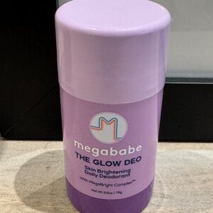Megababe Glow Deo Daily Deodorant Stick, Skin Brightening, Aluminum-Free, 2.6 oz